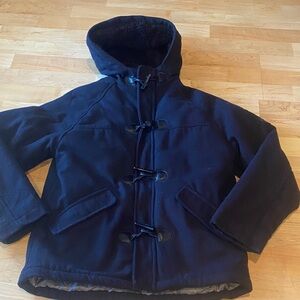 Youth Navy Toggle Pea Coat